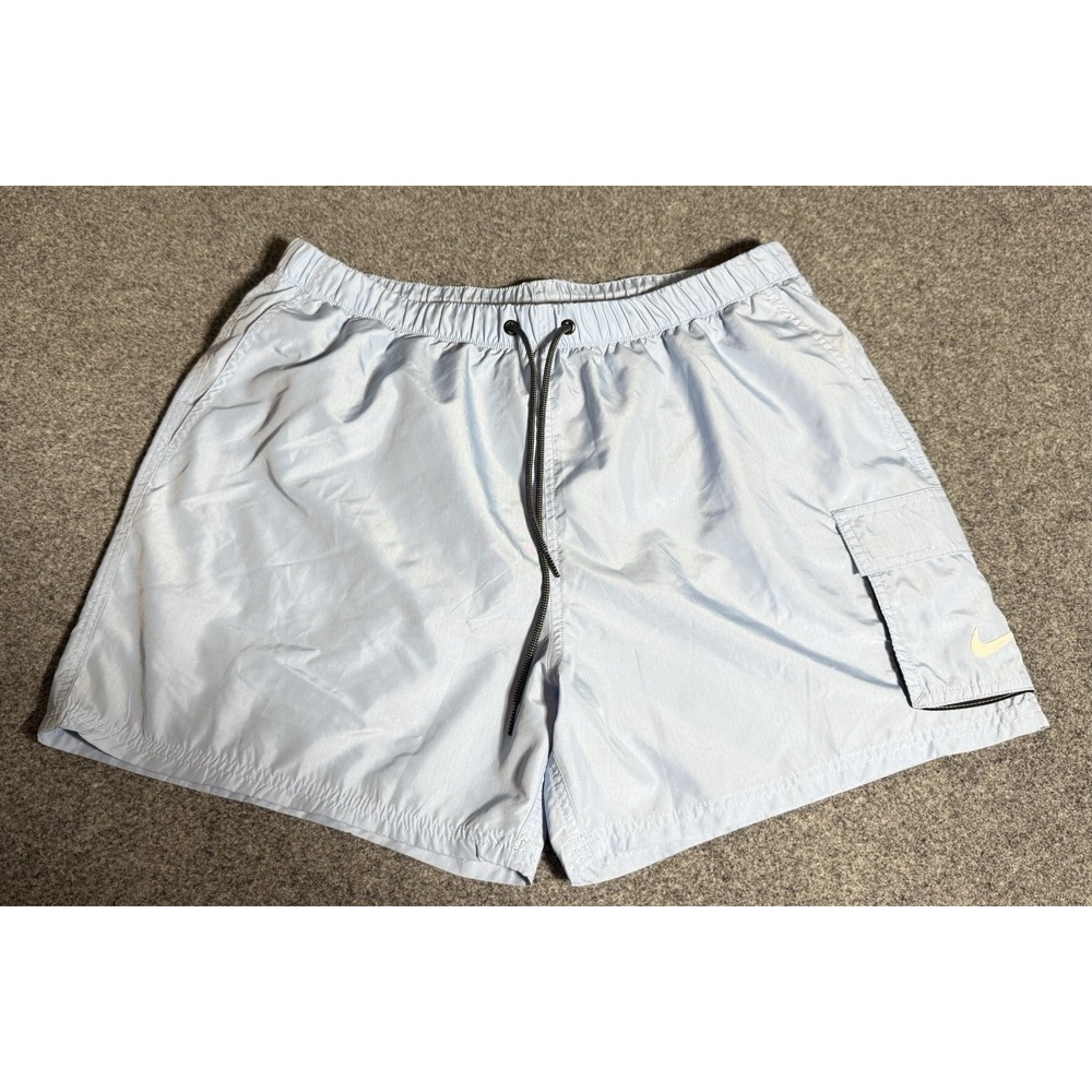 Men's Nike Packable Cargo Volley 5-Inch Swim Shorts‎ Size XL NESSB520-487